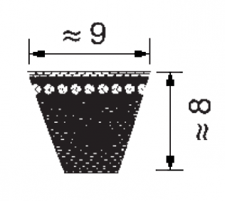 Подшипник Ремни Ремень 3 VX 450 по выгодным ценам Нижнекамск